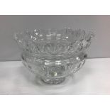 A Waterford Crystal "Kings" trophy bowl inscribed "Guinness Festival Award for Outstanding