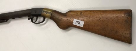 An early Diana .22 air rifle