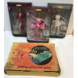 A set of three collector edition Hollywood Legends Collection Barbie as Marilyn dolls comprising The