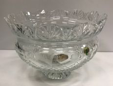 A Waterford Crystal "Kings" trophy bowl inscribed "Guinness Special Festival Award Channel 4 Racing
