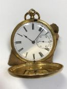 WITHDRAWN An 18-carat gold cased full hunter pocket watch by Mottu of Geneva for Gaskin of Dublin,