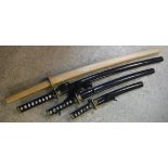 A modern Japanese katana,