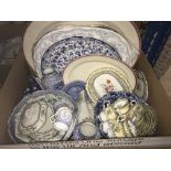 A box containing a Royal Doulton "Rondo" part tea service,