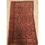 A fine Salour Bokhara rug,