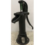 A cast iron vintage style garden pump, approx 51 cm CONDITION REPORTS Total weight 7.