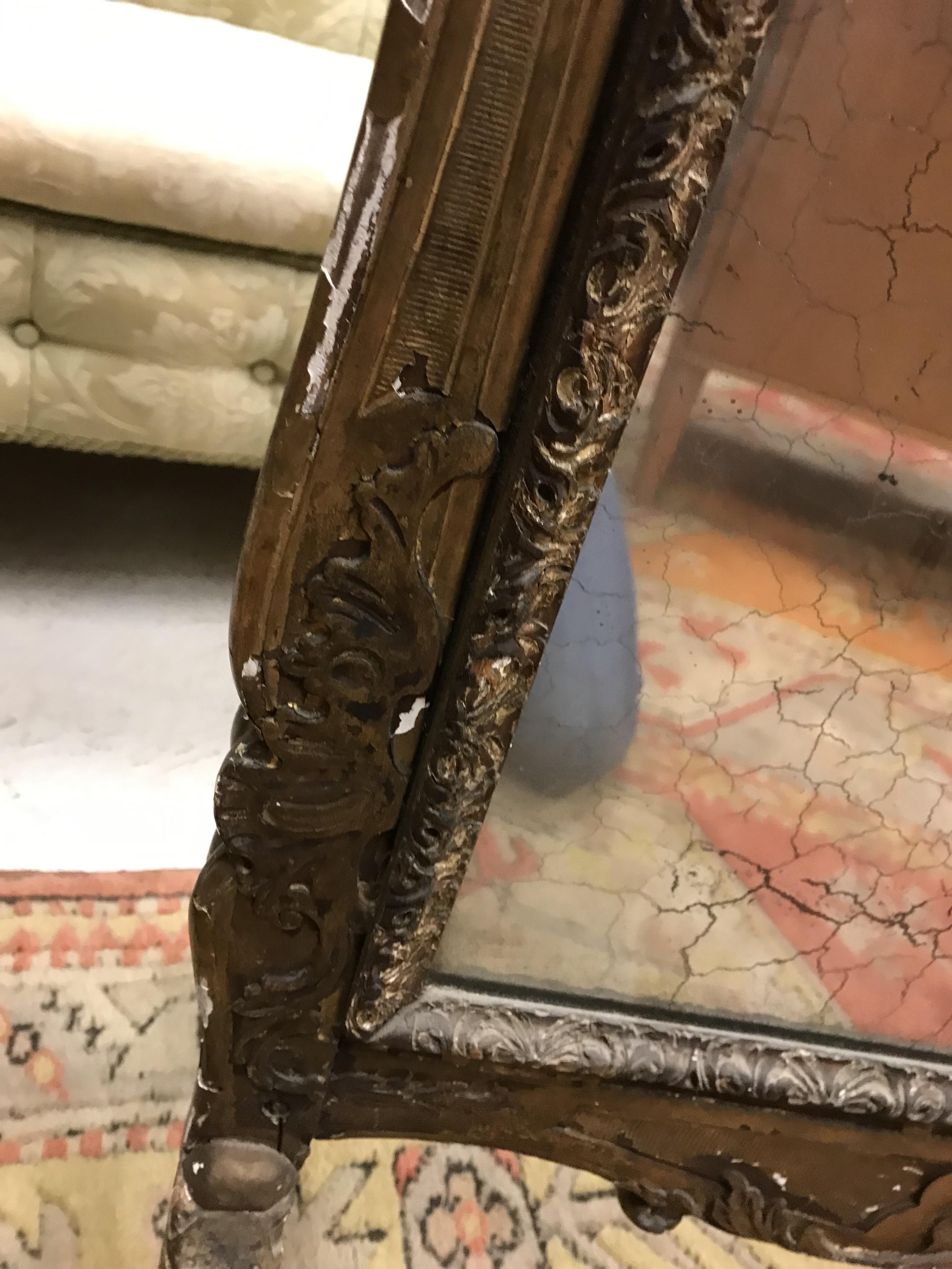 An early 19th Century carved giltwood and gesso framed fire screen, - Image 32 of 34