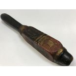 A George III painted truncheon,