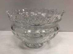 A Waterford Crystal "Kings" trophy bowl inscribed "Guinness Special Festival Award Channel 4 Racing