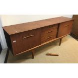 A mid-20th Century teak sideboard,