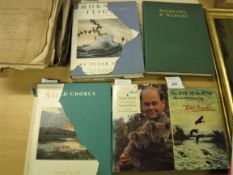 A collection of five PETER SCOTT books to include "Wild Chorus", "Wildfowl and Waders",