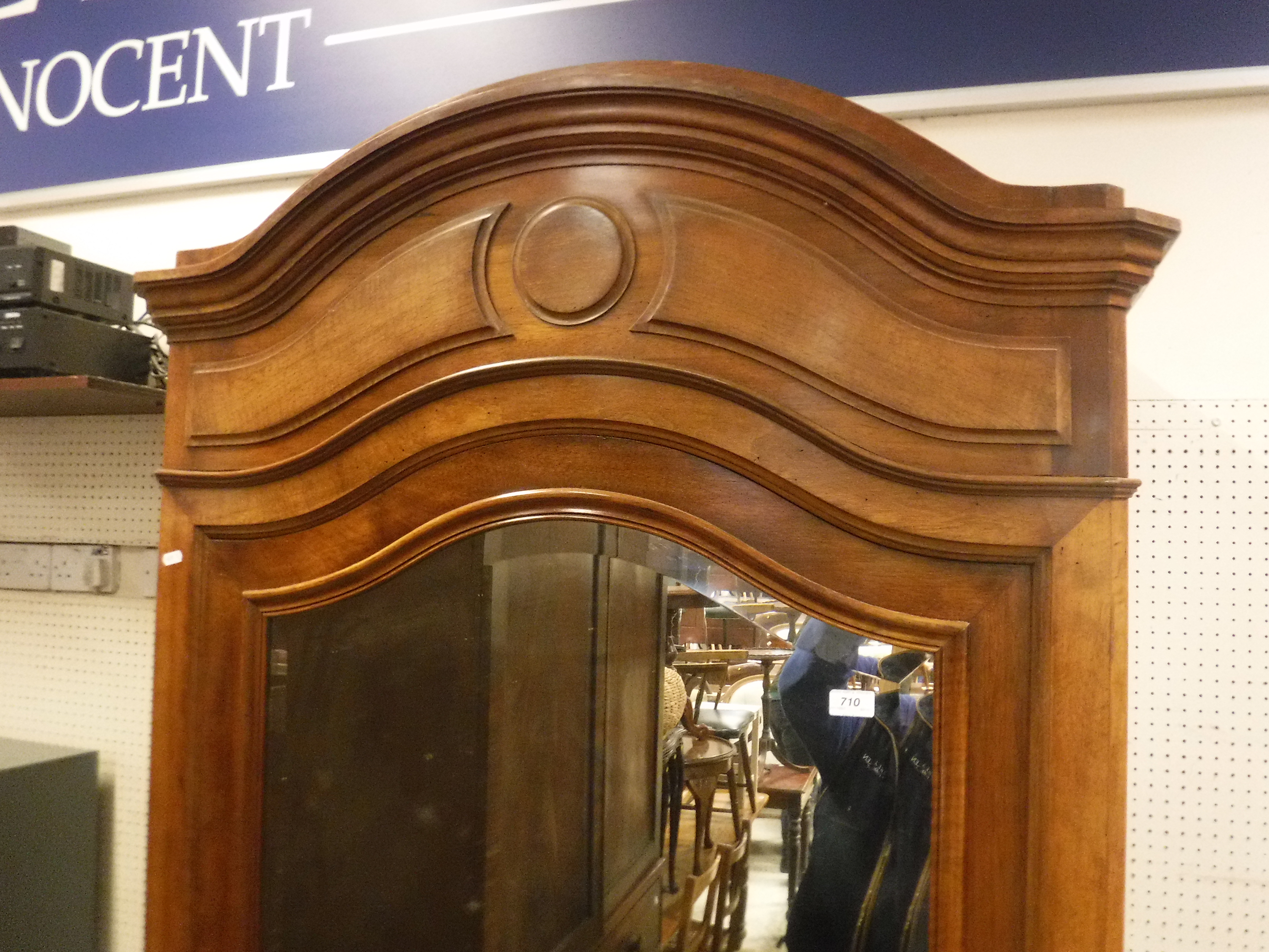 A 19th Century French walnut armoire, - Image 2 of 11