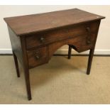 A 19th Century mahogany side table,