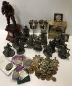 A collection of twelve Franklin Mint Cries of Old London figures by Peter Jackson circa 1977