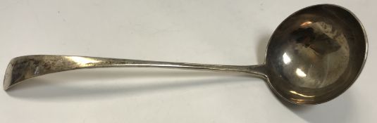 A George III silver ladle (by Jonathon Perkins I and Jonathon Perkins II, London 1799), 27.