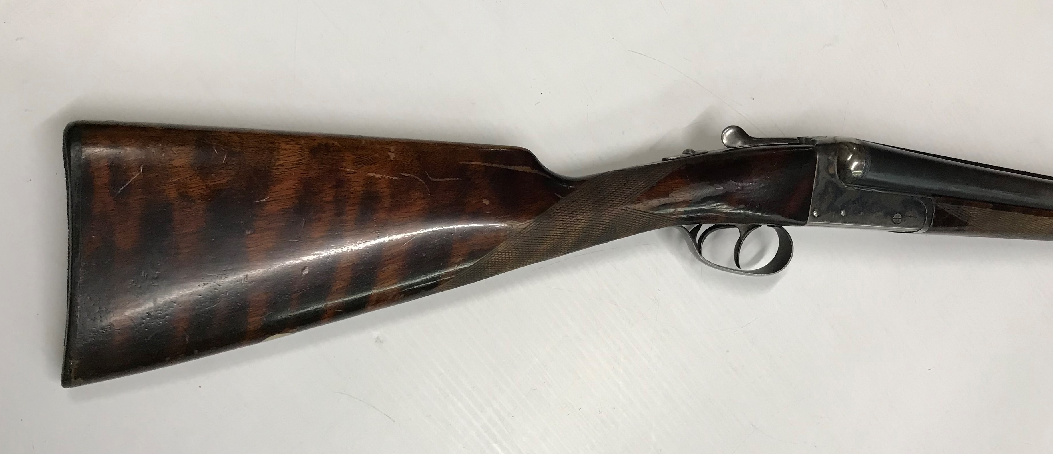 An AYA (Aguirre & Aranzabal) "Yeoman" 12 bore shotgun, double barrel, side by side, box lock, - Image 2 of 2