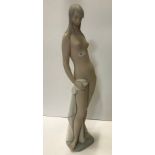 A Lladro figure of "Standing nude", 46.