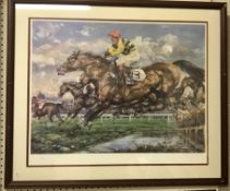 AFTER MAX BRANDRETT "Bob Champion and Aldaniti, Grand National Winners 1981",