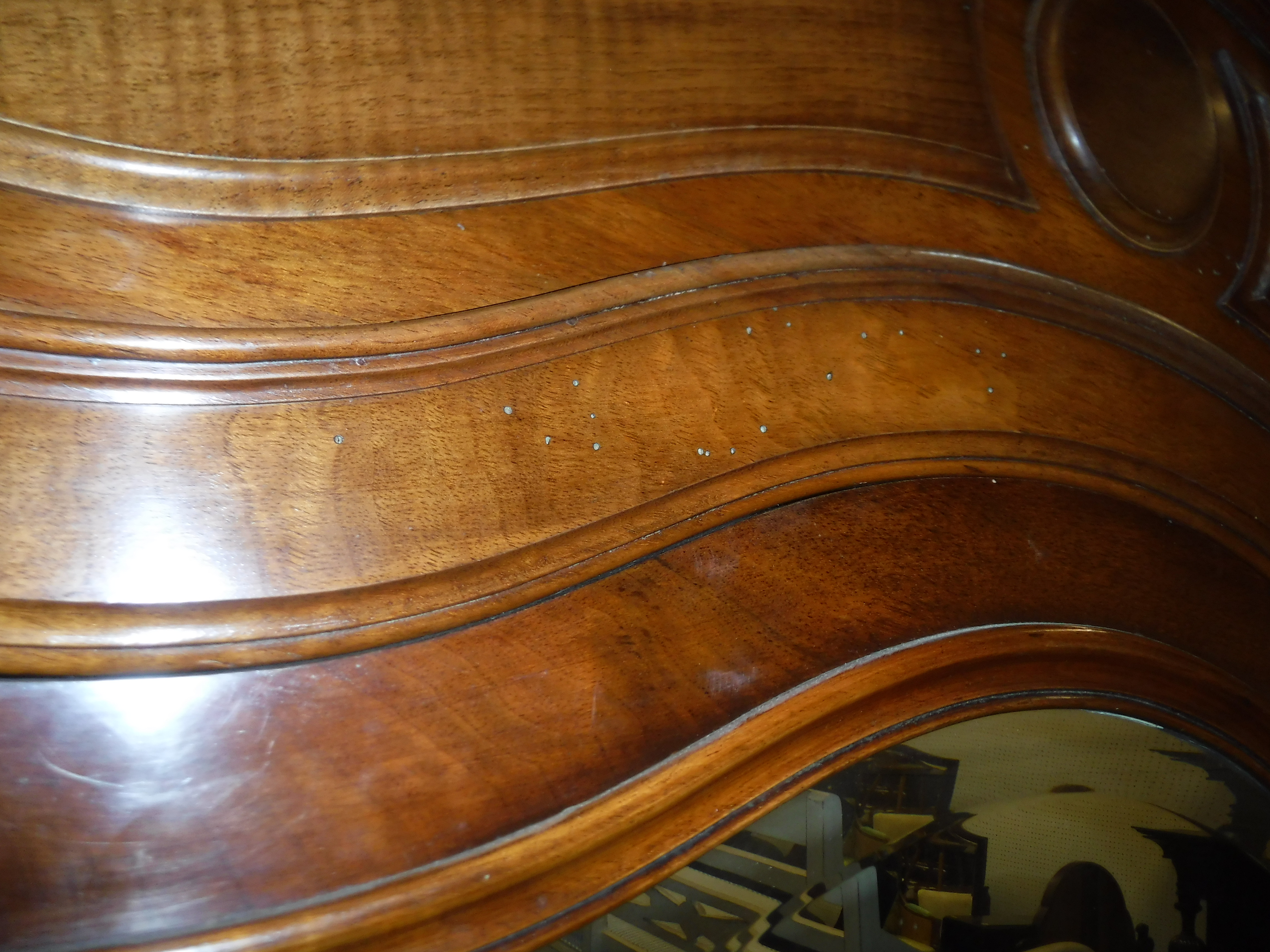 A 19th Century French walnut armoire, - Image 6 of 11