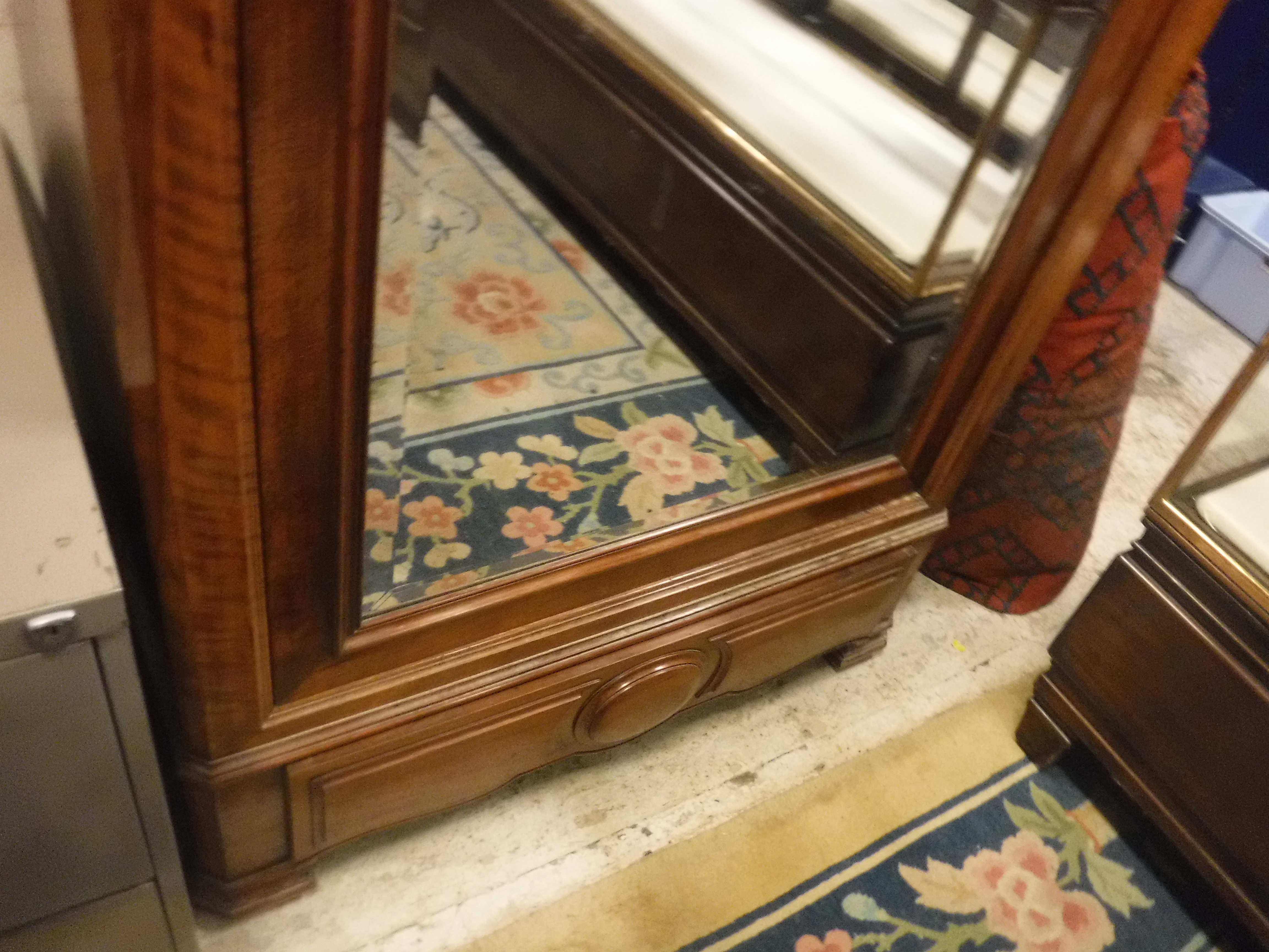 A 19th Century French walnut armoire, - Image 4 of 11