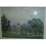 SIR HUMBERT MEDLYCOTT "Acton Church", watercolour study, signed and dated 1901 lower right,
