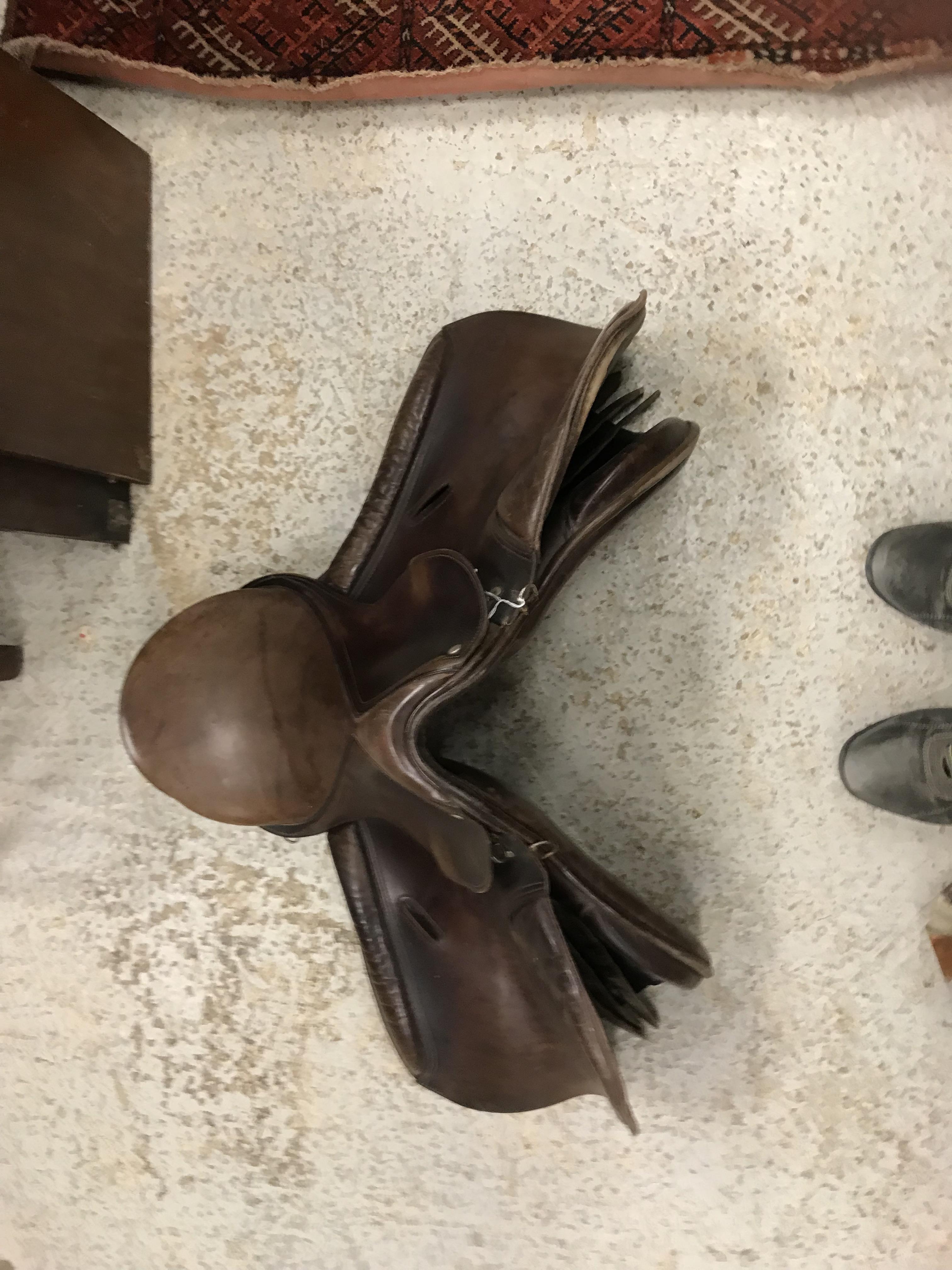 A collection of eight various general purpose saddles, - Image 9 of 18