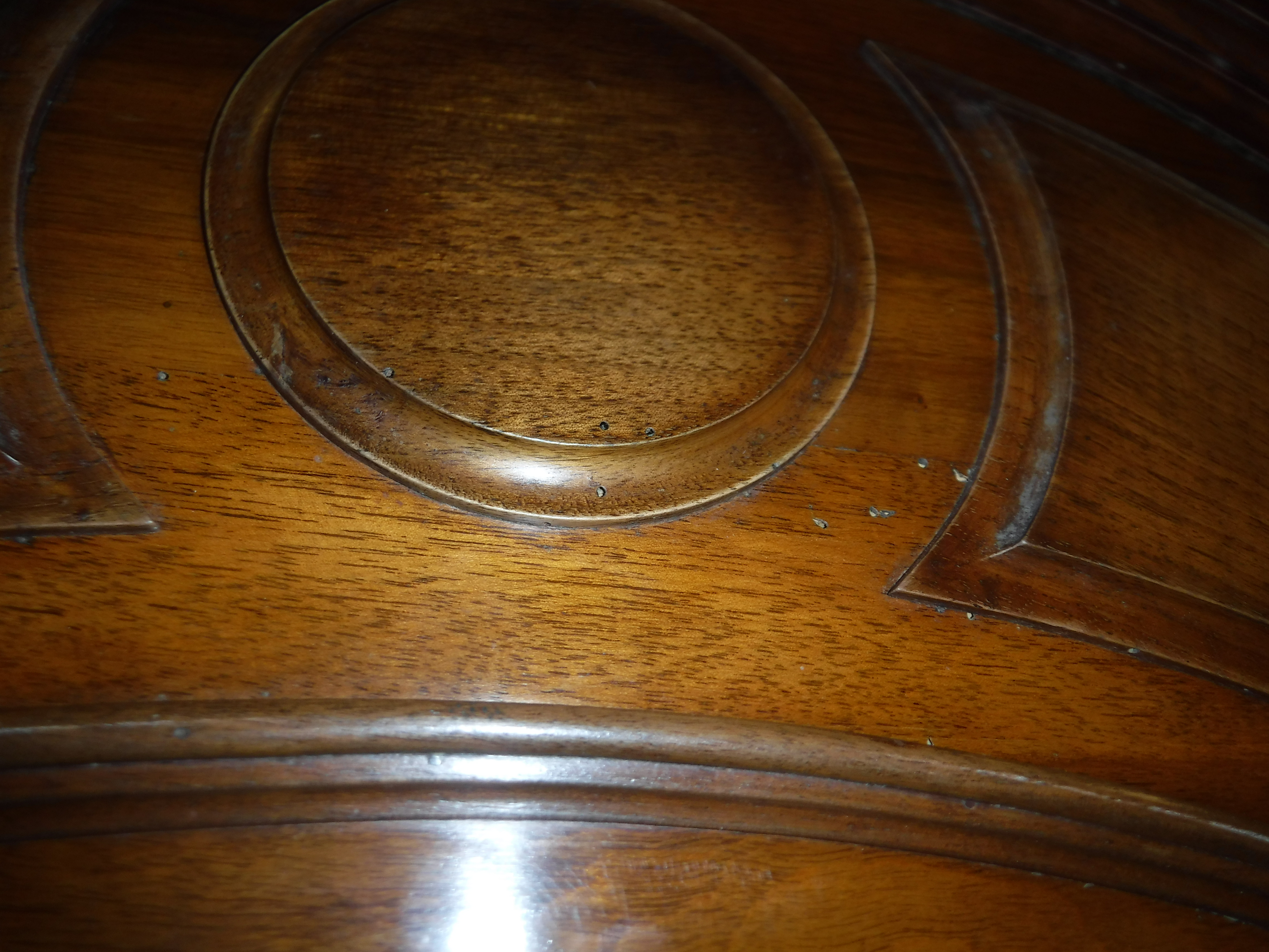 A 19th Century French walnut armoire, - Image 8 of 11