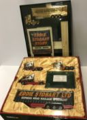 An Eddie Stobart "The Eddie Stobart Story" limited edition gold coloured lorry/book No.