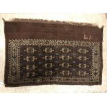 A Bokhara Juval rug,