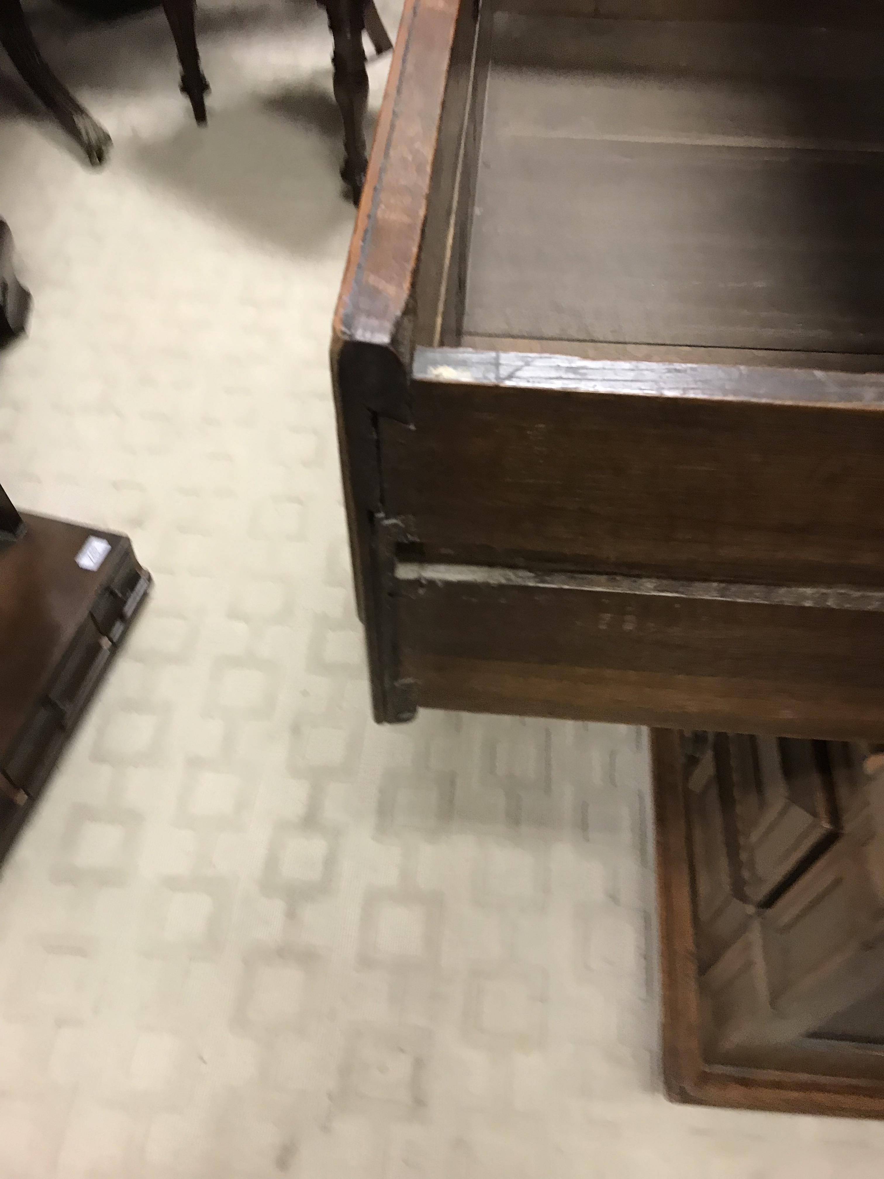 A 17th Century oak and walnut chest, - Image 22 of 26