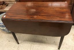 A 19th Century mahogany drop-leaf Pembroke table,