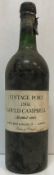 One bottle Gould Campbell Vintage Port 1966, bottled 1968 for Berry Bros.