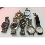 A collection of wristwatches to include Sekonda, Seiko,