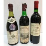 One bottle Chateau de Sales Pomerol les Héritiers et de Laage 1975,