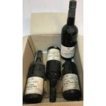 Four bottles Taylor's Vintage Port 1980