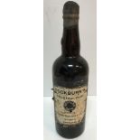 One bottle Cockburns Crusted Port bottled 1960 CONDITION REPORTS Label with some