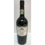 One bottle Noval Unfiltered Late Bottled Vintage Port 1998 (bottled 2004)