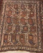 A Persian rug,