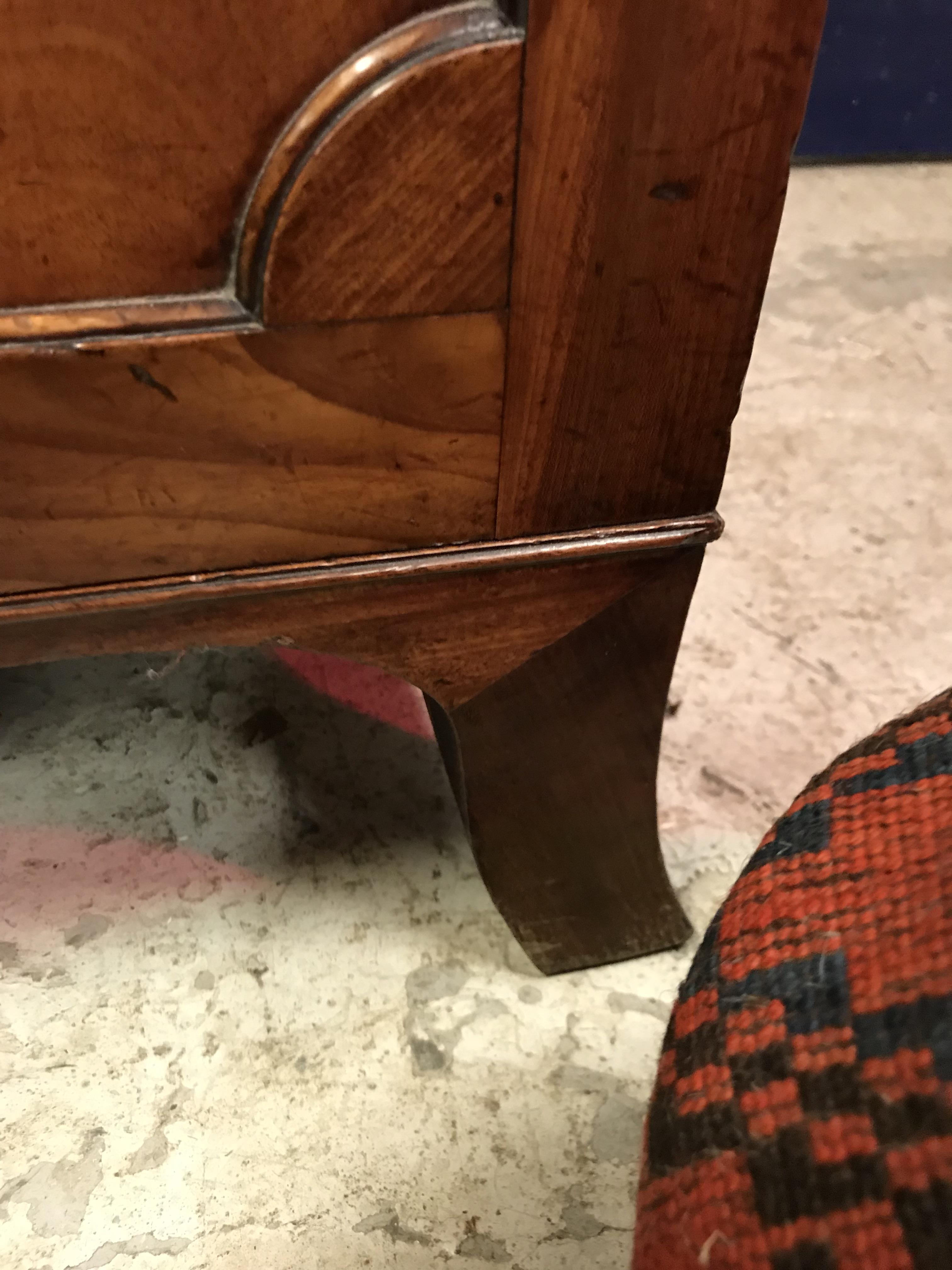 A George III mahogany bookcase cabinet, - Image 12 of 35