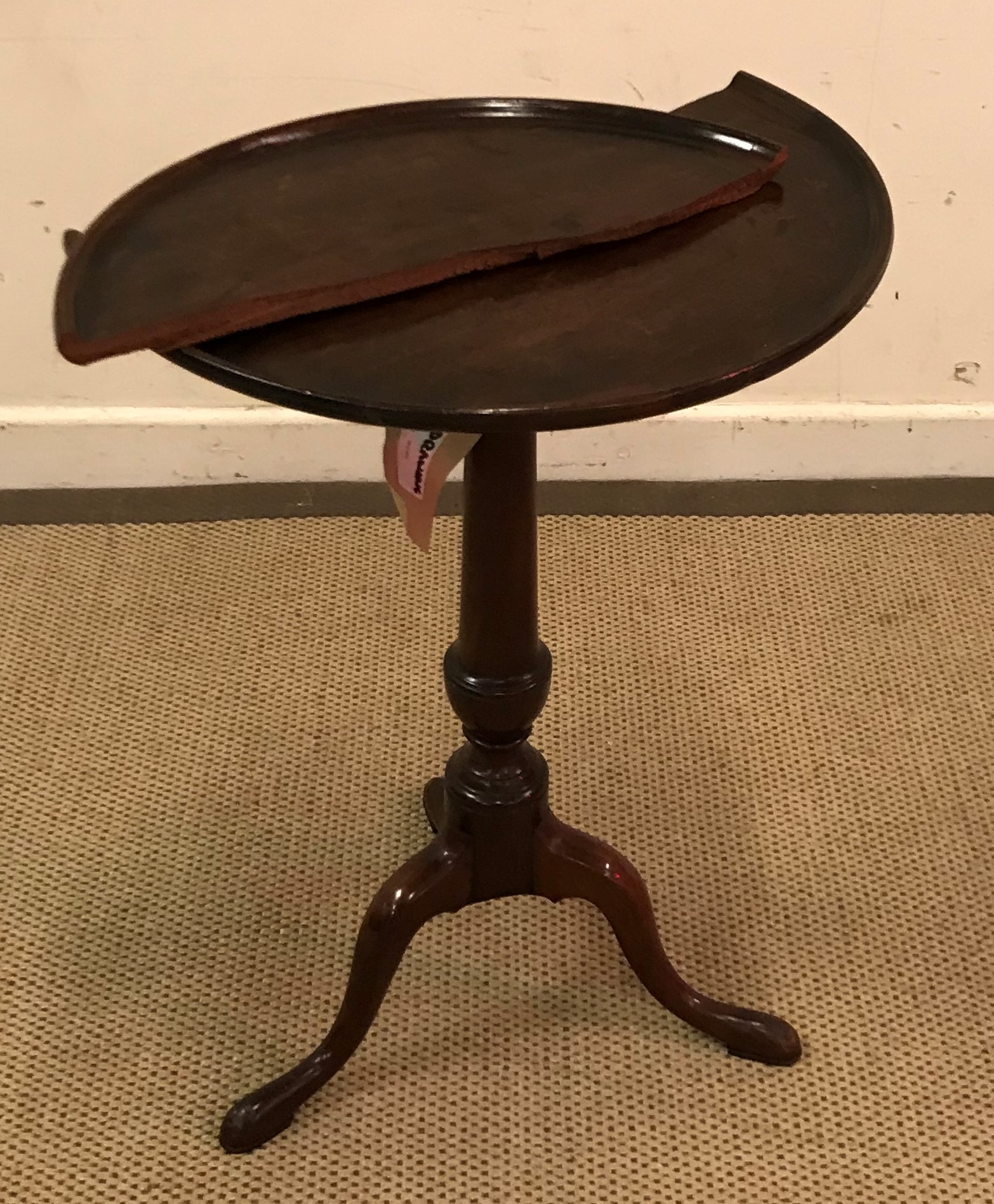 An Edwardian mahogany and inlaid single door pot cupboard, - Image 4 of 5