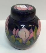 A Moorcroft ginger jar and cover,