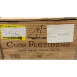 Eleven bottles Clos Floridene Grand Vin de Graves Rouge 2008 (owc)