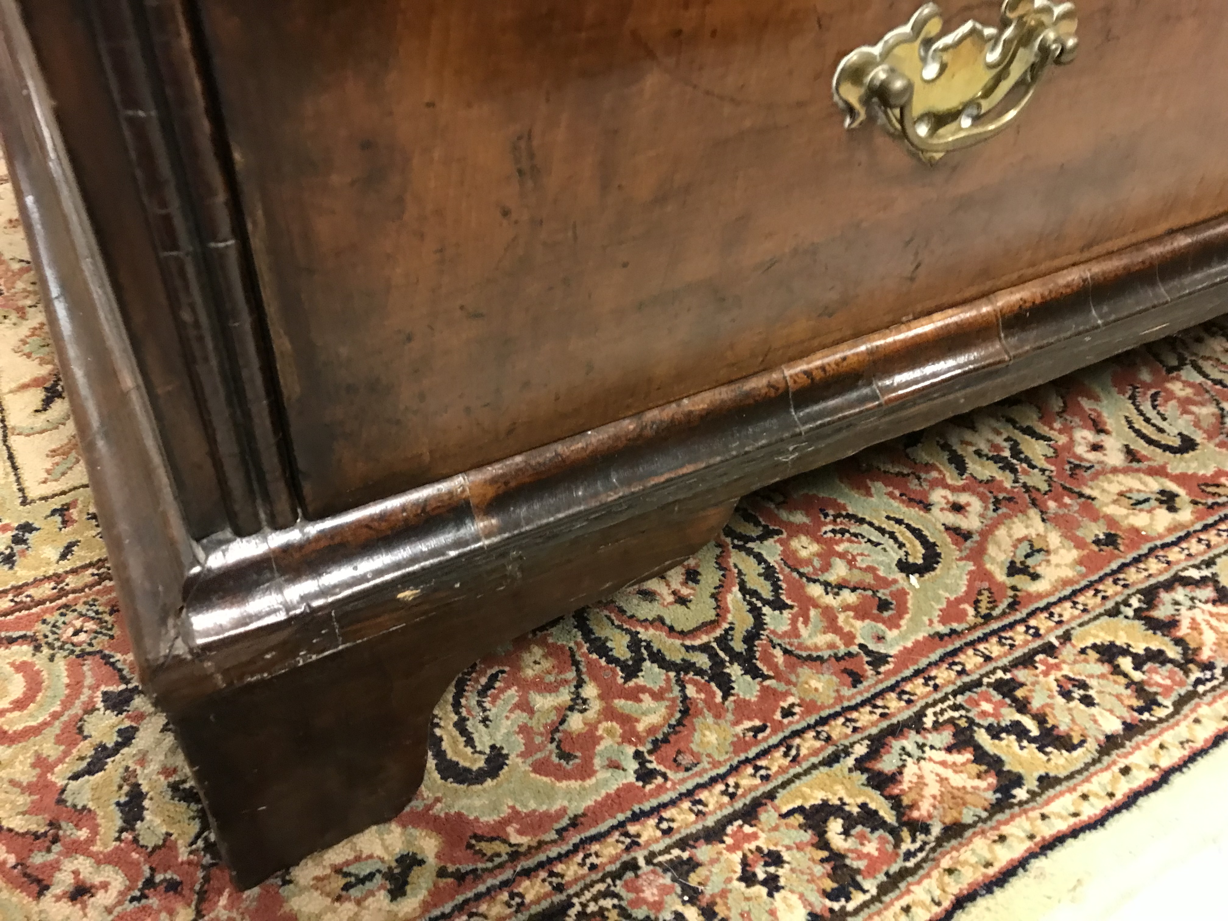 An early 18th Century walnut bureau, - Image 41 of 48