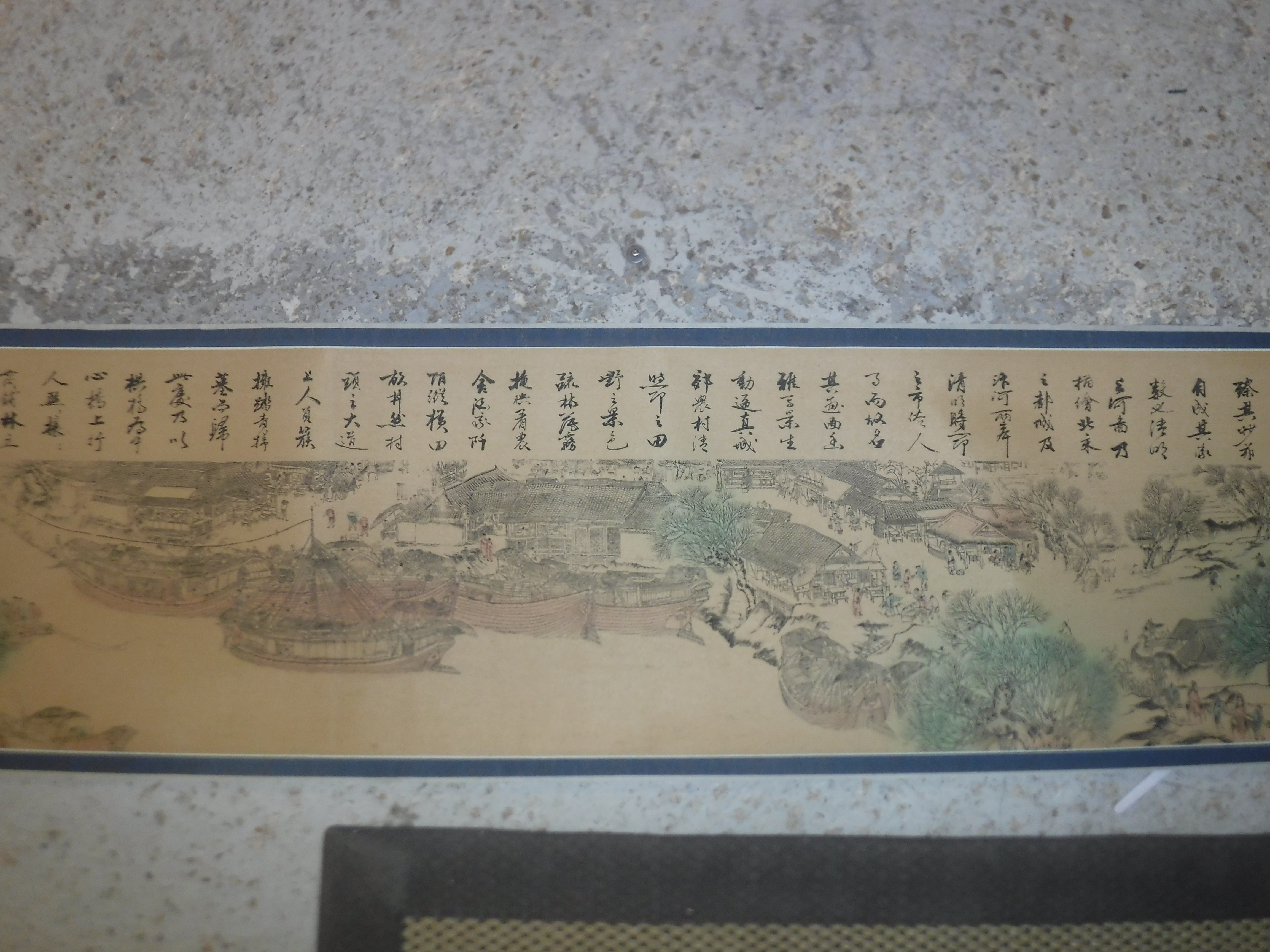 A collection of six various 20th Century Chinese scrolls depicting landscapes with blue and white - Image 29 of 30