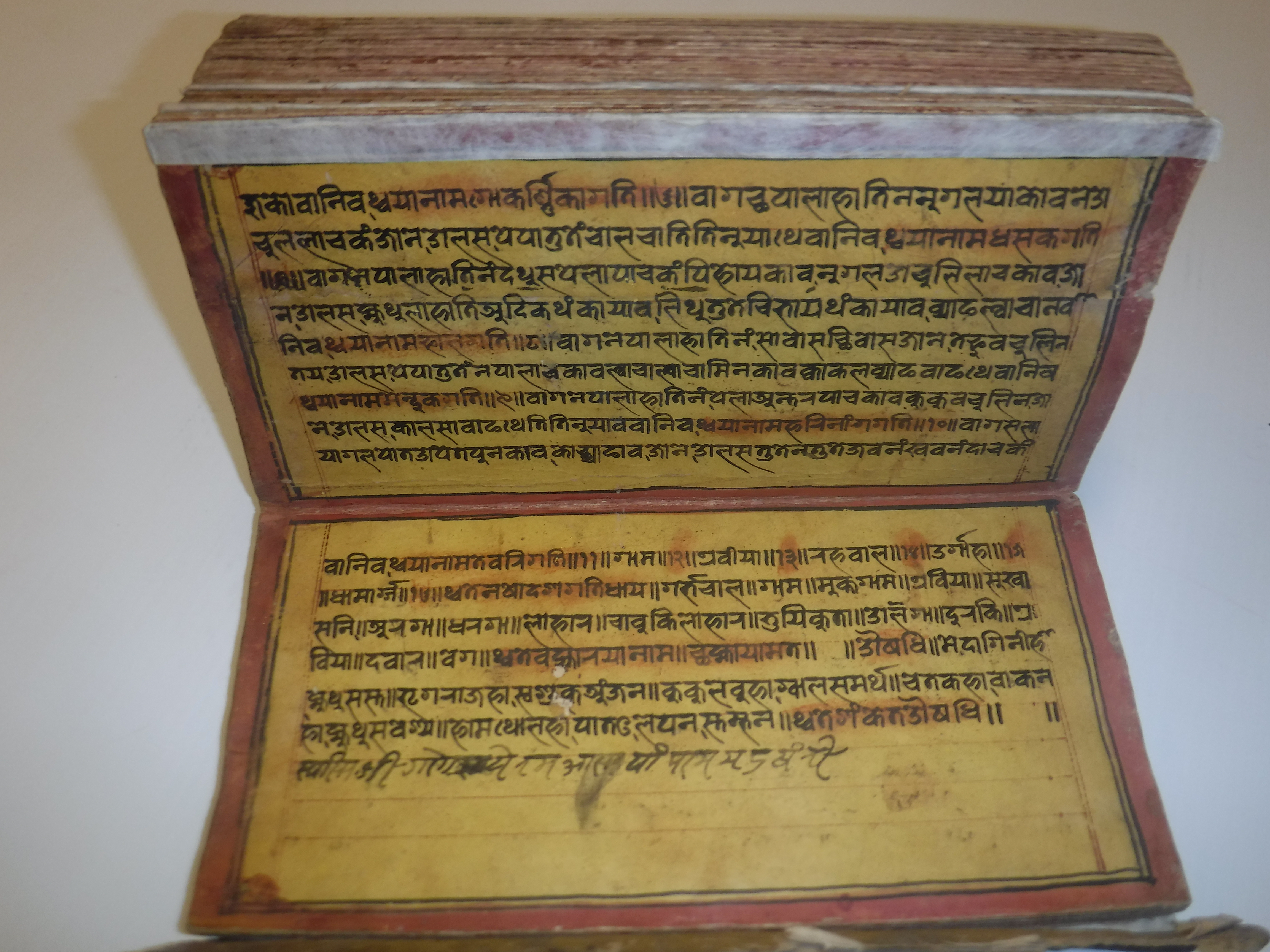 An 18th Century Nepalese Asvasastra or Treatise on the Nature and Illnesses of Horses, Leporello - Image 71 of 72