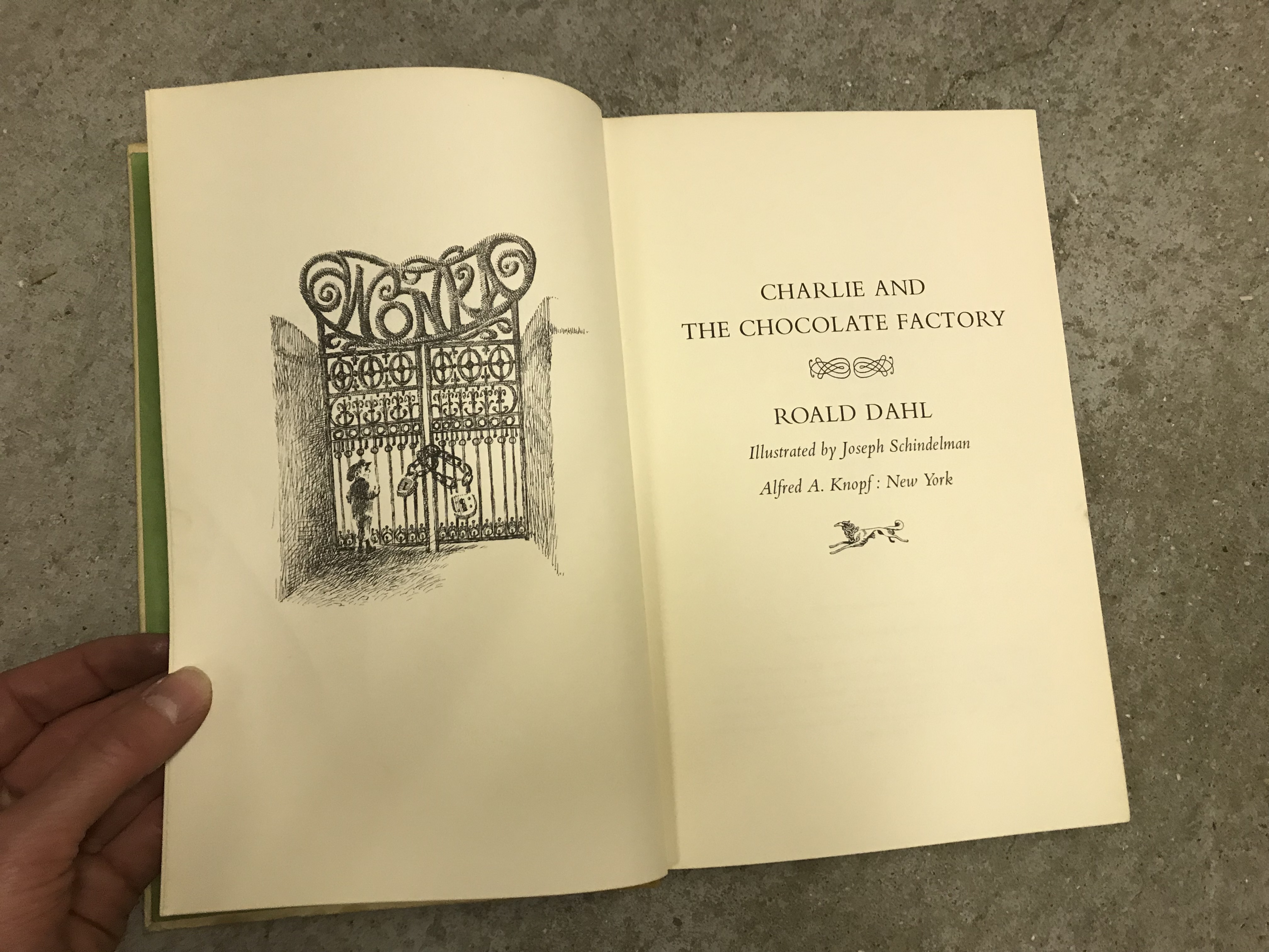 ROALD DAHL "Charlie and The Chocolate Factory", illustrated by Joseph Schindelman, published - Image 2 of 2