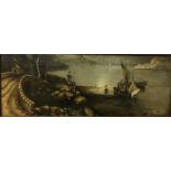 19TH CENTURY ENGLISH SCHOOL "Scottish lake scene w