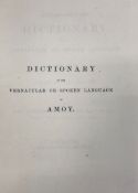 REV CARSTAIRS DOUGLAS “Chinese English Dictionary