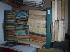 A box containing various vintage Livre de Poche bo