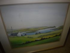 NICHOLAS RIDLEY "Hillsmick Shetland" watercolour s