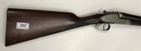 A Zamacola Hermanos "Jabali" 12 bore shotgun, double barrel, side by side, side lock, ejector, 27.